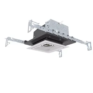 Led Grille Licht Hoge Kwaliteit Nieuwe Bouw Verzonken Bonen Pot Licht Led Gimbal Meerdere Inbouwspot