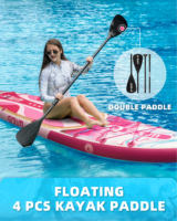 Planche de surf gonflable Waterplay Longboard 11'*33"*6" du fabricant [Nom du fabricant], en matériau Drop Stitch durable, avec ailerons de surf.