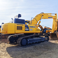 Excavatrice Komatsu d'occasion de 45 tonnes, modèles 450, 450-7, 450-8, PC450-7, PC450-8, d'origine japonaise, de seconde main