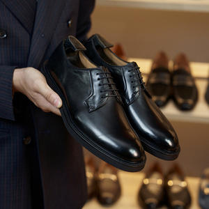 Chaussures Oxford classiques à lacets en cuir de qualité supérieure pour le bureau et les occasions formelles – Vente en gros - Product Image 4