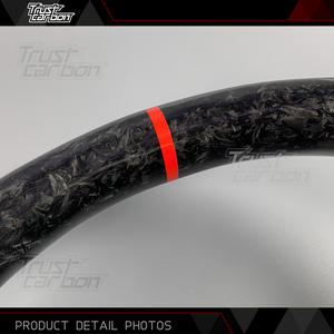 Volant en fibre de carbone forgé sur mesure pour Mercedes-Benz 2018-2021 G350 G550 C300 C63 <span class=keywords><strong>S</strong></span> <span class=keywords><strong>CLA</strong></span> GLA GLE GLS E300 S400 <span class=keywords><strong>A45</strong></span> GT <span class=keywords><strong>AMG</strong></span> - Product Image 4