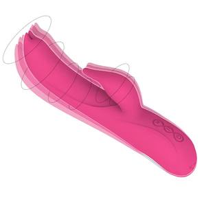 <span class=keywords><strong>2026</strong></span> Neuer Rosenroter Kaninchen-Vibrator Klitoris- und G-Punkt-Stimulation Doppelköpfige Vibration Weiches Silikon Erotikspielzeug für Frauen - Product Image 2