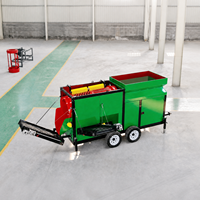 Fournisseur chinois 2026 ISO 9001, Capacités de traitement robustes, Crible rotatif mobile pour compost, Crible à tambour personnalisable