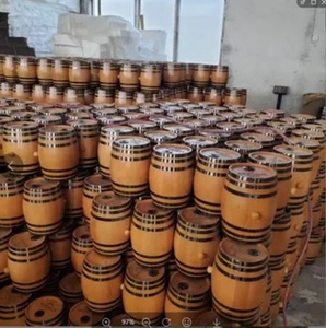Whisky Cask Baril de vin en bois 5 L Oak Cask Home Bar Vieillissement Mini Cask fûts en bois <span class=keywords><strong>pour</strong></span> la bière - Product Image 3