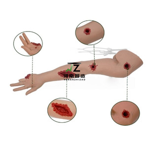 Entrenador de brazo de control de sangrado de heridas múltiples Modelo de brazo de práctica Entrenador de heridas de bala - Product Image 2