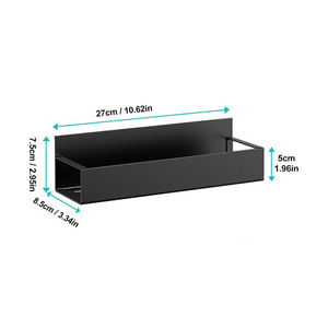 Organizador Magnético Negro para Especias, Estante de Almacenamiento para Refrigerador, Soporte Colgante para Condimentos de Cocina - Product Image 2