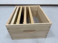 Neuer Typ Kiefernholz Langstroth Bienenstockrahmen für die Imkerei – Nationale Holz-Bienenstockbox mit 8 oder 10 Rahmen