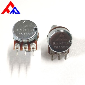 โพเทนชิโอมิเตอร์แบบหมุนปรับได้ WH148 แบบ 3 ขา ปลายคาร์บอนฟิล์ม โพเทนชิโอมิเตอร์สำหรับเกม - Product Image 5