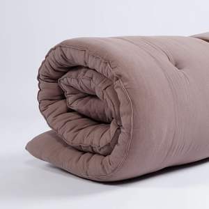 Materasso Futon Tatami Giapponese Pieghevole in Cotone 100% Misura Queen 60x80 Pollici per Soggiorno - Product Image 2