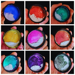 Aurora White Super Caméléon Pigment Poudre Rose Rouge/Violet/<span class=keywords><strong>Orange</strong></span> Colorshift Peinture Automobile Pigment Poudre HLNP-05SD - Product Image 5