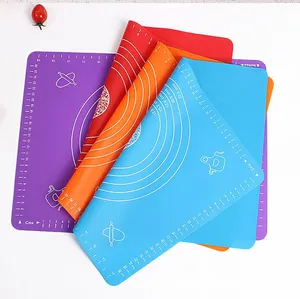 40X30cm Non-stick Small Silicone Dough Rolling Mat Silicone Pastry Mat Silicone Baking Mat