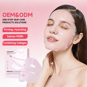 Mascarilla Facial de Colágeno Rosa <span class=keywords><strong>Bio</strong></span>, Versión de Mascarilla en Lámina, Colágeno PDRN, ADN de Salmón, Blanqueadora, Reafirmante, Venta al por Mayor - Product Image 2