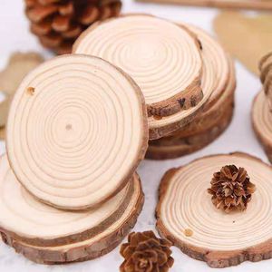 DIY Wood Craft Natural Wood Slices Reusable Hanging for Christmas Wedding Ornament