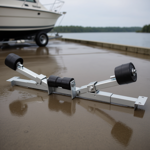 Support de fond de remorque pour bateau avec rouleaux de quille Modèle D0100HE5V5U - Product Image 2
