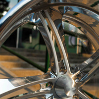 Jantes en alliage forgé RCSR Deep Dish 22 24 26 pouces 5 trous 5x114.3 5x120 à bord large personnalisé pour voitures de sport Mustang Camaro
