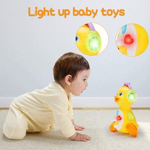 New Baby <b>Musical</b> Duck Toy Dancing Crawling Tummy Time Light up Infant Toys - Product Image 4