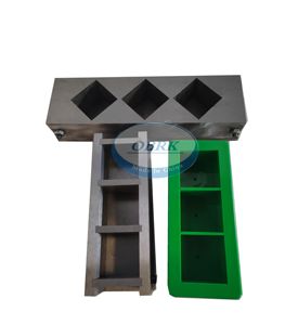 Moldes de <span class=keywords><strong>prueba</strong></span> de cubo de hormigón de 50*50mm molde de cubo de acero 3 bandas - Product Image 5