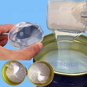 Nhanh chóng chữa rõ ràng chất lỏng Silicone cao su Epoxy vòng nhựa trang sức khuôn làm cho Silicone Vòng khuôn nhiệt độ phòng cấp thực phẩm - Product Image 5