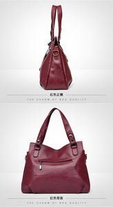 Fashion Luxury Pu Leather Ladies Shoulder Bag Designer Style Crossbody Bag High Quality Women's Handbag - Product Image 3