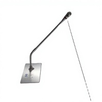 Microphone de conférence de bureau motorisé intégré avec haut-parleur filaire à modulation numérique et levage électrique