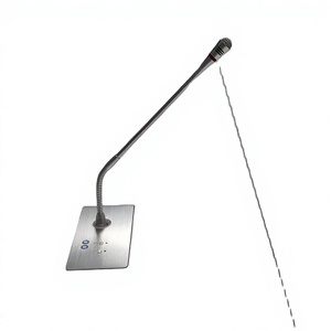 Microphone <span class=keywords><strong>de</strong></span> conférence <span class=keywords><strong>de</strong></span> bureau motorisé intégré avec haut-parleur filaire à modulation numérique et levage électrique - Product Image 1