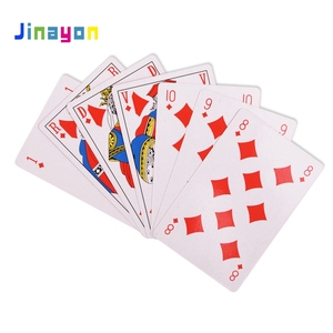 Venta al por mayor de Poker de impresión en Color jugando <span class=keywords><strong>a</strong></span> las cartas de juego de entretenimiento de <span class=keywords><strong>la</strong></span> tarjeta - Product Image 2