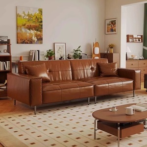 Canapé <span class=keywords><strong>de</strong></span> luxe moderne, ensemble sectionnel <span class=keywords><strong>de</strong></span> canapé <span class=keywords><strong>de</strong></span> salon, meubles d'intérieur en forme <span class=keywords><strong>de</strong></span> <span class=keywords><strong>L</strong></span> pour <span class=keywords><strong>la</strong></span> maison, paresseux, <span class=keywords><strong>2</strong></span> 3 places, motifs en cuir vintage - Product Image 2