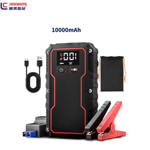 Arrancador de Coches y Camiones Portátil P60 de 27000mAh y 1500A, Compresor de Aire de 160PSI, Inflador de Neumáticos, Potenciador de Batería LED - Product Image 1