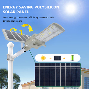 Alta calidad al aire libre impermeable IP65 150W 3030 Control remoto Solar Led Street Light - Product Image 3
