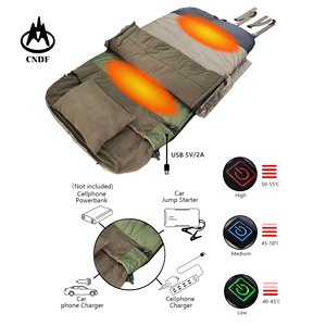 Sac de couchage Oxford pour lit de camping, le plus chaud avec 2 couches amovibles supplémentaires et système de chauffage - Product Image 3