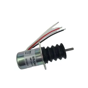 12V dizel motor selenoid yakıt tutucu AM124377 traktör John Deere 655 755 756 855 856 955