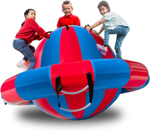 Gran oferta, cúpula <span class=keywords><strong>de</strong></span> escalada en roca para niños y adultos, balancín inflable para exteriores, balancín para agua o fondo - Product Image 6