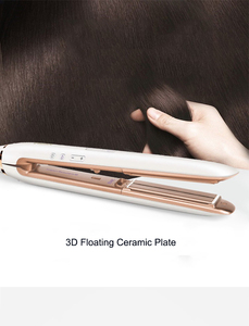 Plancha <span class=keywords><strong>de</strong></span> <span class=keywords><strong>pelo</strong></span> plana infrarroja <span class=keywords><strong>de</strong></span> <span class=keywords><strong>vapor</strong></span> nueva llegada etiqueta privada personalizada pantalla LCD plancha <span class=keywords><strong>de</strong></span> <span class=keywords><strong>pelo</strong></span> <span class=keywords><strong>de</strong></span> energía eléctrica - Product Image 6