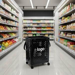 Panier à linge pliable multifonctionnel en plastique PP neuf, approvisionnement direct usine, vente en gros pour usage domestique - Product Image 1