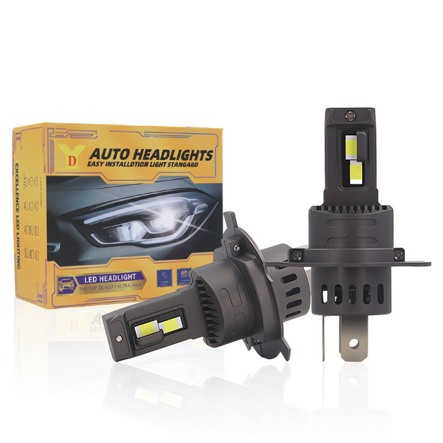 YD Auto LED Headlamp H11/H9/H8 with Auxiliary Driving Lighting 6500k for Audi for 12-24V Vehicles 31W 4000 Lm Universal Fitment