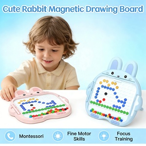 Juguete de Dibujo AiJH con 80 Cuentas, Tablero de Dibujo con Lápiz, Juguetes Educativos de Escritura y Aprendizaje para Niños - Product Image 3