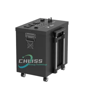 Chliss拉杆箱型新型太阳能发电机200W 300W 500W 600W 1000W 2000W 2500W便携式电站