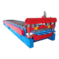 Machine de profilage à froid monocouche inclinée de 1200 mm pour toitures, très demandée et à prix compétitif, fabriquée à Hebei, Chine