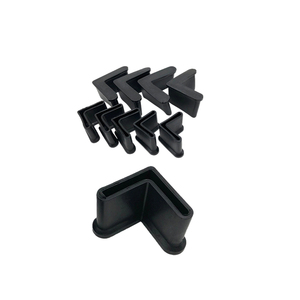 Capuchon d'<span class=keywords><strong>angle</strong></span> en caoutchouc en forme <span class=keywords><strong>de</strong></span> L durable antidérapant pour la <span class=keywords><strong>protection</strong></span> des pieds métalliques des meubles et des cadres <span class=keywords><strong>de</strong></span> <span class=keywords><strong>lit</strong></span> - Product Image 4