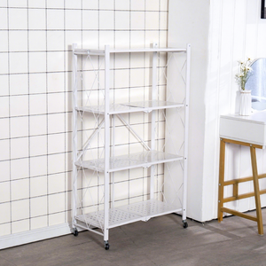<span class=keywords><strong>Étagère</strong></span> de cuisine de grande capacité de haute qualité, très vendue, en métal blanc et noir, <span class=keywords><strong>étagère</strong></span>s de rangement pour salle de bain - Product Image 3