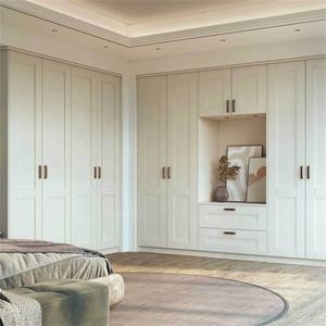 ตู้เสื้อผ้าประตูบานพับคุณภาพสูงอเนกประสงค์ดีไซน์ตู้เสื้อผ้าที่เก็บของในห้องนอนสไตล์ร่วมสมัย - Product Image 3