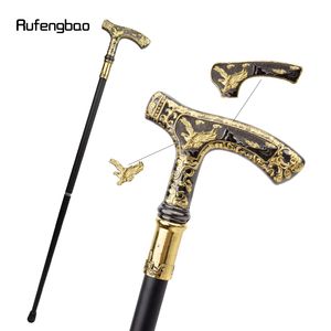 Sceptre en métal Golden Eagle Script Killer Wand, accessoires de costume pour adulte en acier au carbone - Product Image 1