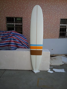 9'0 mousse EPS de haute qualité Longboard planche de surf résine époxy tissu en fibre de verre de carbone comprend un logo personnalisable pour les sports nautiques - Product Image 3