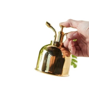 Aerosol de niebla de agua para plantas de interior Manual Mister de latón macizo hecho a mano nórdico para uso en jardín - Product Image 1