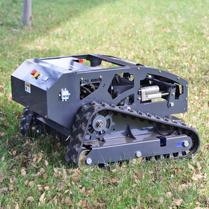 Tondeuse à gazon multifonctionnelle intelligente à rotation zéro, tout-terrain, avec télécommande, chenilles en caoutchouc incassables, désherbant AWY-55 - Product Image 5