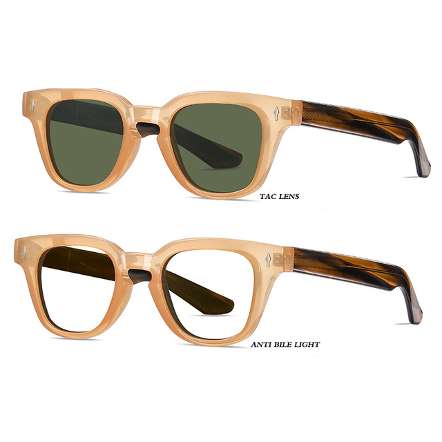Blue Light Blocking Glasses Eyeglasses Famous Brands Acetate and Metal Optical Frames Good Quality Premium Acetate Frames