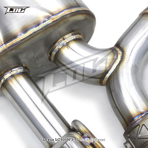 Échappement arrière d'essieu <span class=keywords><strong>BSK</strong></span> Valvetronic pour Lexus LC500 LC500H 3.5L 2016-2021 système d'échappement de tuyau d'acier inoxydable de voiture de course d'évasion - Product Image 4