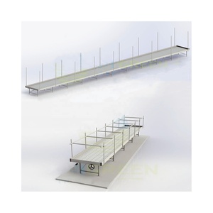 Riflusso e Flood Seedbed Rolling coltivano il sistema di panca da tavolo mobile agricoltura coltivare la piantatura del tavolo con il vassoio di drenaggio in plastica ABS - Product Image 6