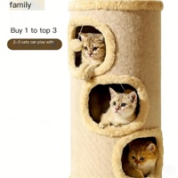 Tour griffoir écologique pour chats de grande taille, multi-niveaux, en sisal, mobilier durable pour animaux de compagnie, idéal pour les animaleries