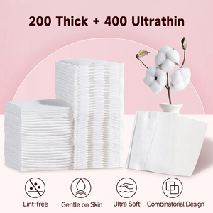 Tampons démaquillants jetables en <span class=keywords><strong>coton</strong></span> avec boîte de <span class=keywords><strong>rangement</strong></span> pour le démaquillage, certifiés OEKO-TEX, écologiques - Product Image 3